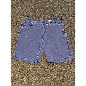 Tre Vero Three Truths Mens Shorts Blue Size 38 Flat Front RN# 58909